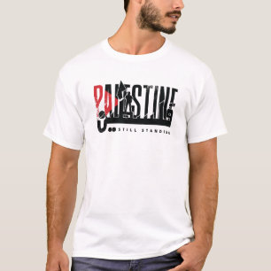 Palestina står stilla t shirt