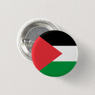 Palestina statlig flagga knapp