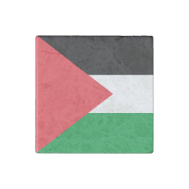 Palestina statlig flagga stenmagnet