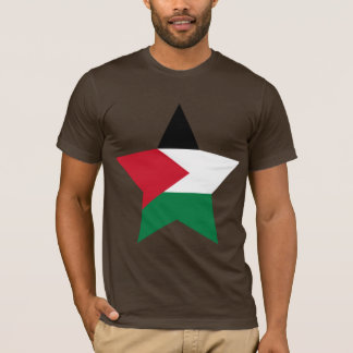 Palestina stjärna tee shirt