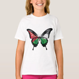 Palestina Swallowtail Butterfly Flagga T Shirt