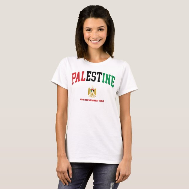 Palestina T Shirt (Hel framsida)