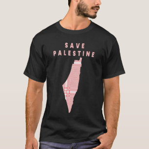 Palestina T-shirt - Palestinsk Scarf T-shirt