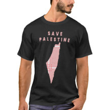 Palestina T-shirt - Palestinsk sjal T-shirt