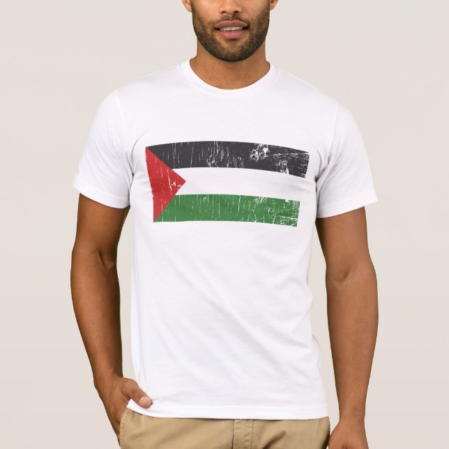 Palestina T-tröja Tee (Framsida)
