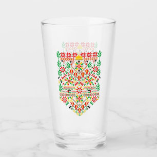 Palestina Tatreez Traditional Embrodery Glaskopp