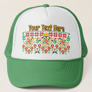 Palestina Tatreez Traditional Embrodery Keps