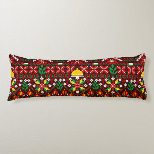 Palestina Tatreez Traditional Embrodery Kroppskudde