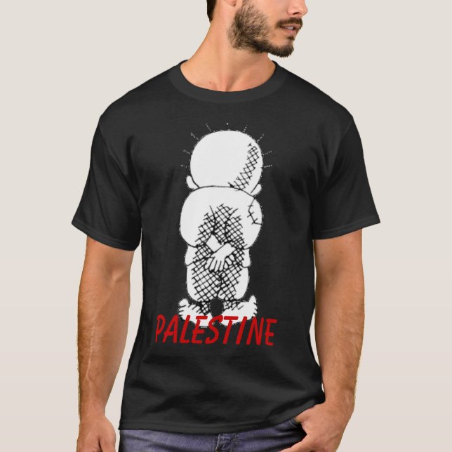 Palestina Tee Shirt (Framsida)