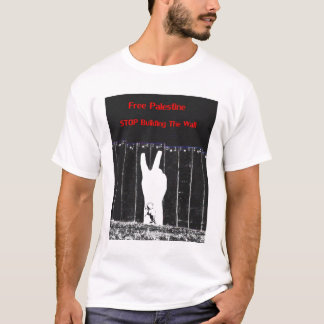 Palestina vägg t-shirt