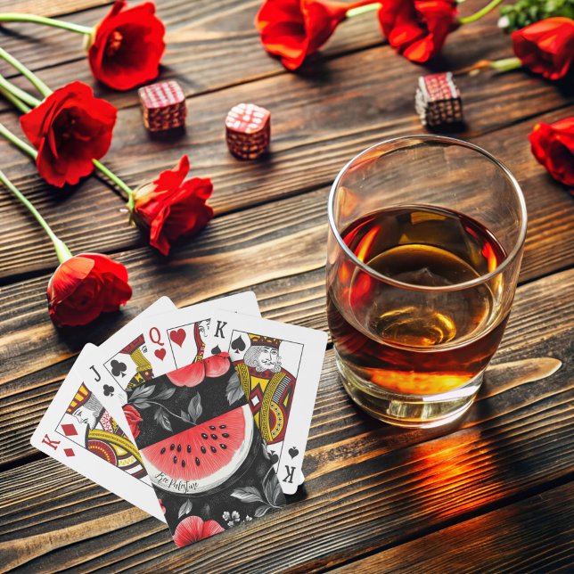 Palestina Watermelon Casinokort (Free Palestine Playing Cards)