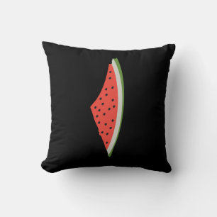 Palestina Watermelon Flagga Karta. Fria palestinie Kudde