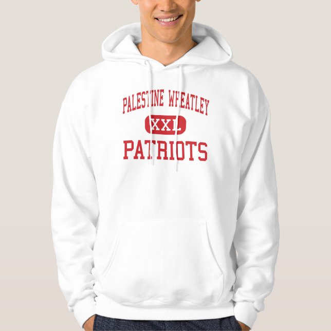 Palestina Wheatley - patrioter - kick - Palestina Sweatshirt Med Luva (Framsida)