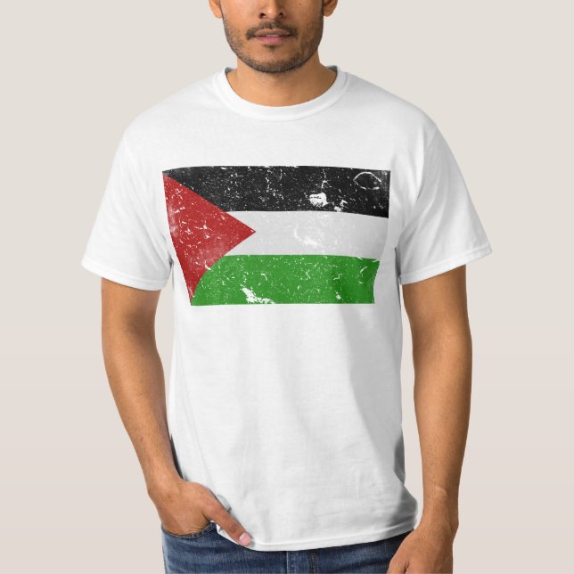 Palestinafritt palestinskt pride i Palestina T Shirt (Framsida)
