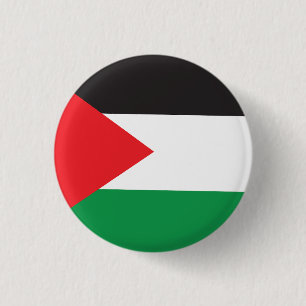 Palestinaknappen, den patriotiska palestinska Flag Knapp
