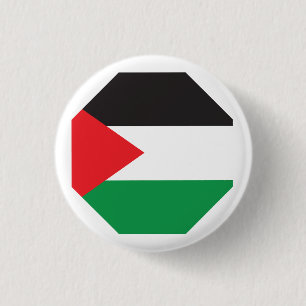 Palestinaknappen, den patriotiska palestinska Flag Knapp