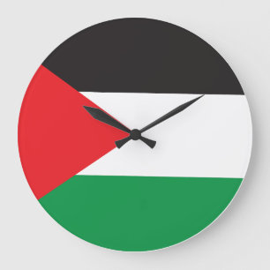 Palestinaknappen, den patriotiska palestinska Flag Stor Klocka