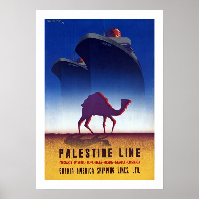 Palestinalinje Poster (Framsidan)