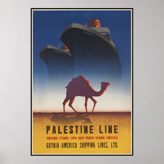 Palestinalinje Poster (Framsidan)