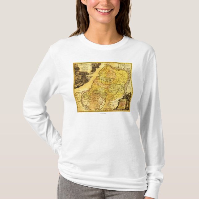 PalestinaPanoramisk kartaPalestina 2 Tee (Framsida)