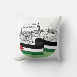 Palestinas arv och hopp: Vi kommer att återvända Kudde