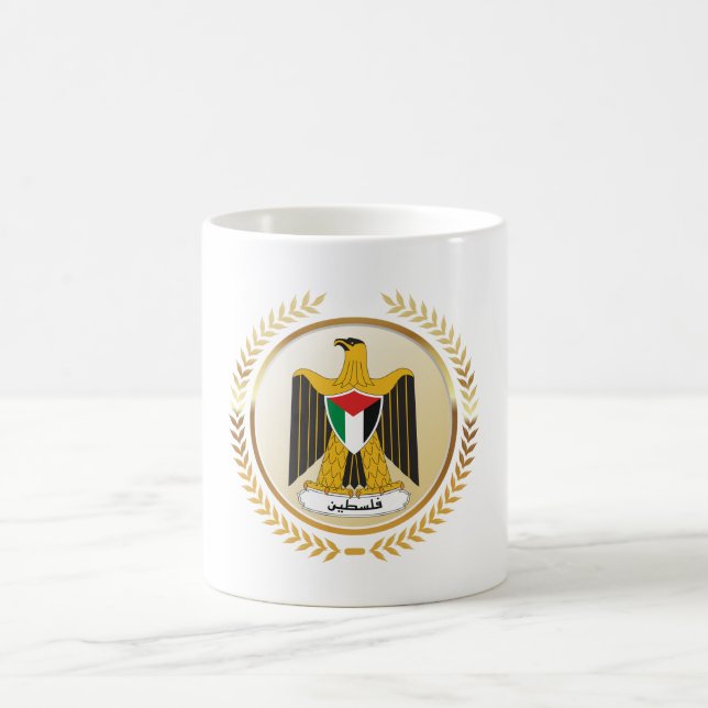 Palestinas emblem kaffemugg (Center)