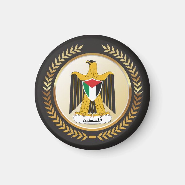 Palestinas emblem magnet (Framsidan)