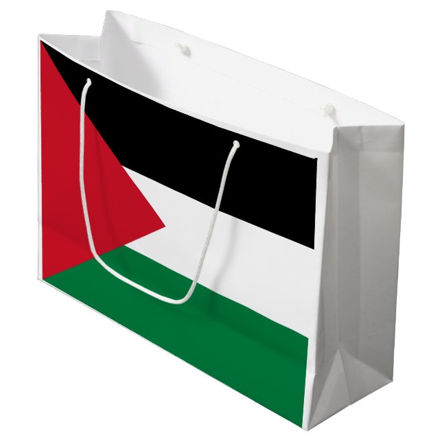 Palestinas flagga (Framsidan Vinklad)