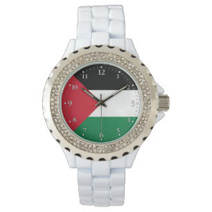 Palestinas flagga armbandsur
