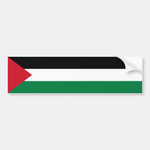Palestinas flagga bildekal