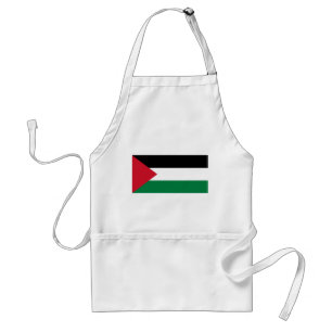 Palestinas flagga förkläde