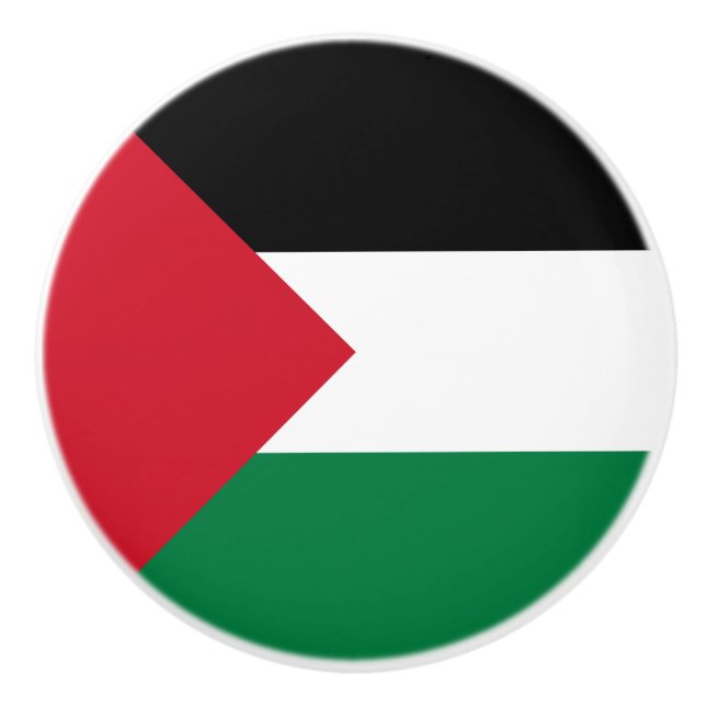 Palestinas flagga knopp (Framsidan)