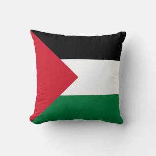 Palestinas flagga kudde