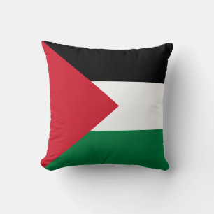 Palestinas flagga kudde