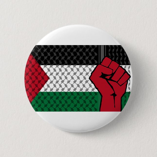 Palestinas flagga, Spara Gaza, fritt Gaza Knapp (Framsida)