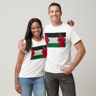 Palestinas flagga, Spara Gaza, fritt Gaza T Shirt
