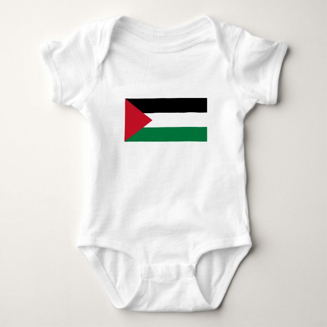 Palestinas flagga t shirt (Framsida)
