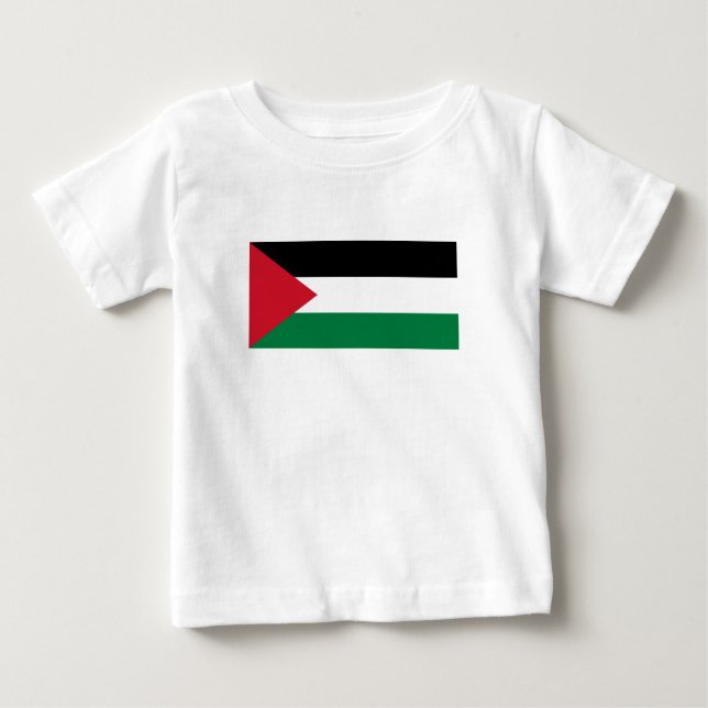 Palestinas flagga t shirt (Framsida)
