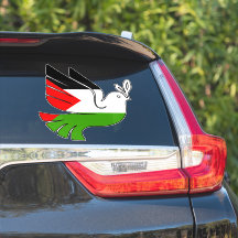 Palestinas fredskort Sticker