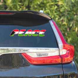 Palestinas fredskort Sticker Klistermärken