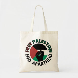 Palestinas fria Flagga för att få slut på apart Tygkasse