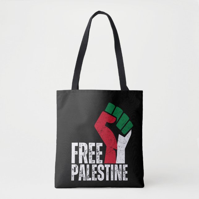 Palestinas fria Flagga i Gaza - Palestinas frihet Tygkasse (Framsida)