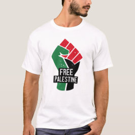 Palestinas fria flagga t shirt