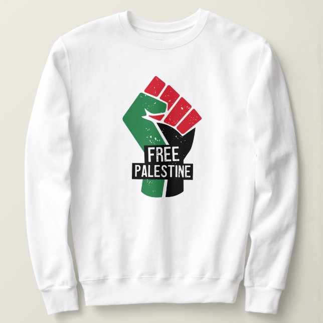 Palestinas fria flagga t shirt (Design framsida)