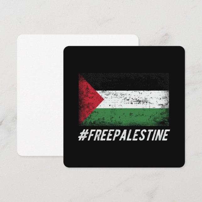 Palestinas fristad i Palestina (Fram/baksida)