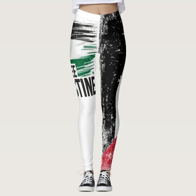 Palestinas fristad i Palestina Leggings (Framsida)