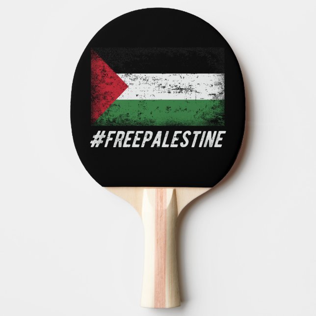 Palestinas fristad i Palestina Pingisracket (Framsidan)