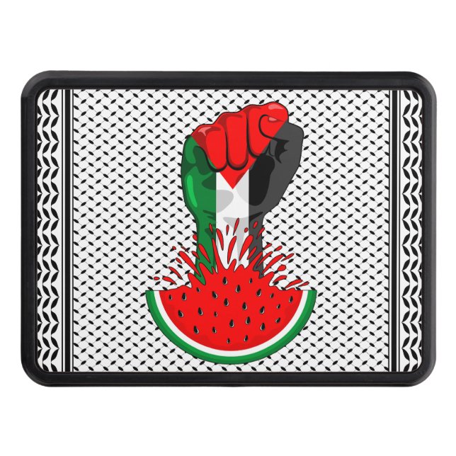 Palestinas motstånd börjar på Watermelonsymbolen Dragkroksskydd (Framsidan)