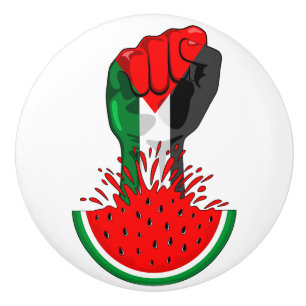Palestinas motstånd börjar på Watermelonsymbolen Knopp