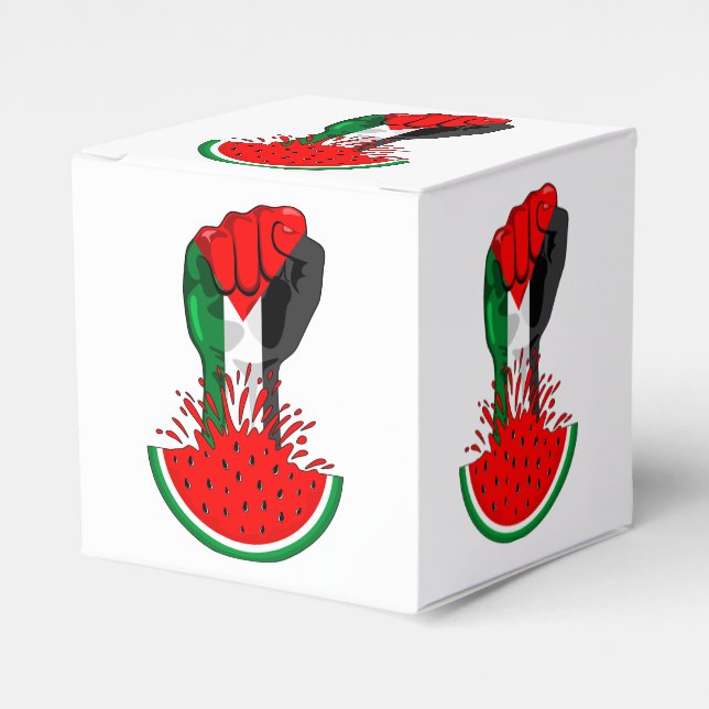 Palestinas motstånd börjar på Watermelonsymbolen Presentaskar (Framsidan Sidan)